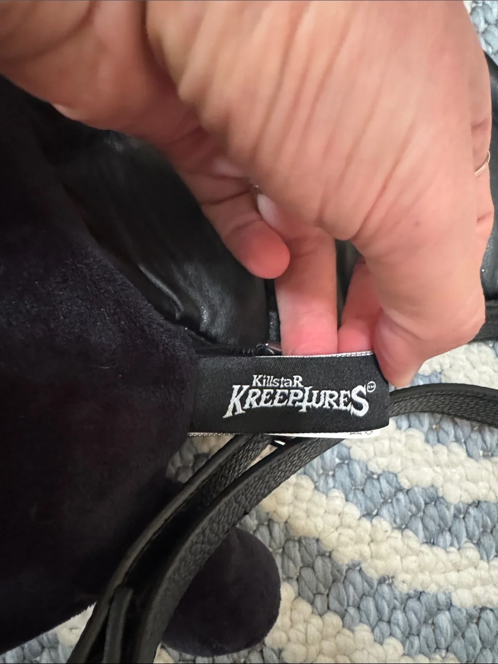 Killstar Kreeptures Baby Vampire Bat Plush Backpack Goth Halloween Bag